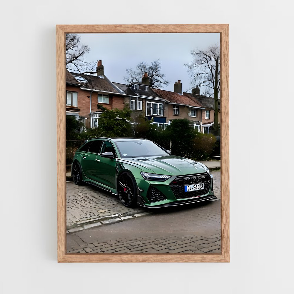 Poster La Belle Verte – affiche Audi (vue 4)